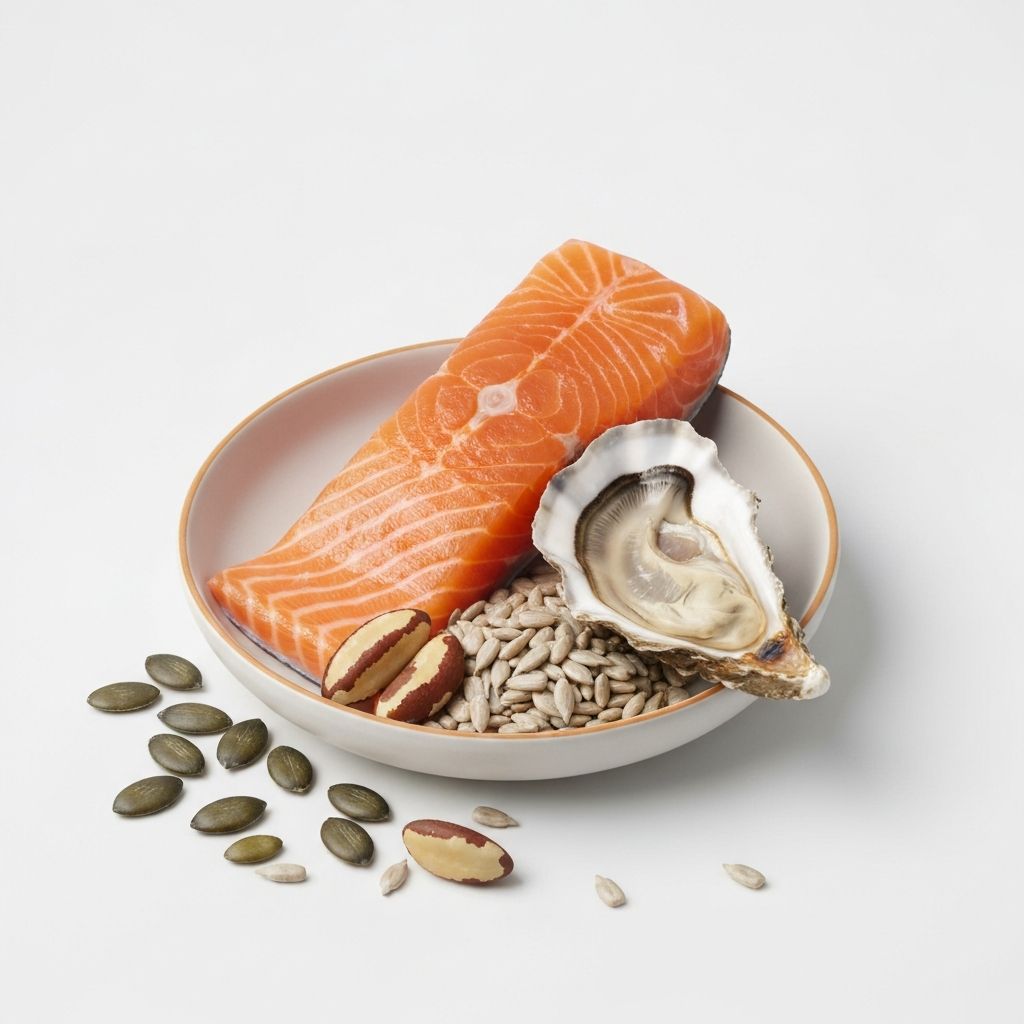 Lebensmittel mit Zink und Selen